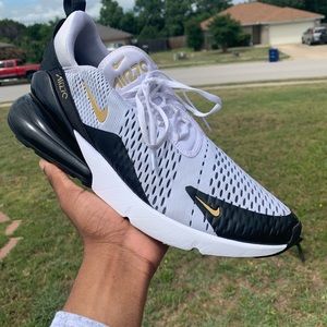 NIKE Air Max 270 “Metallic Gold”